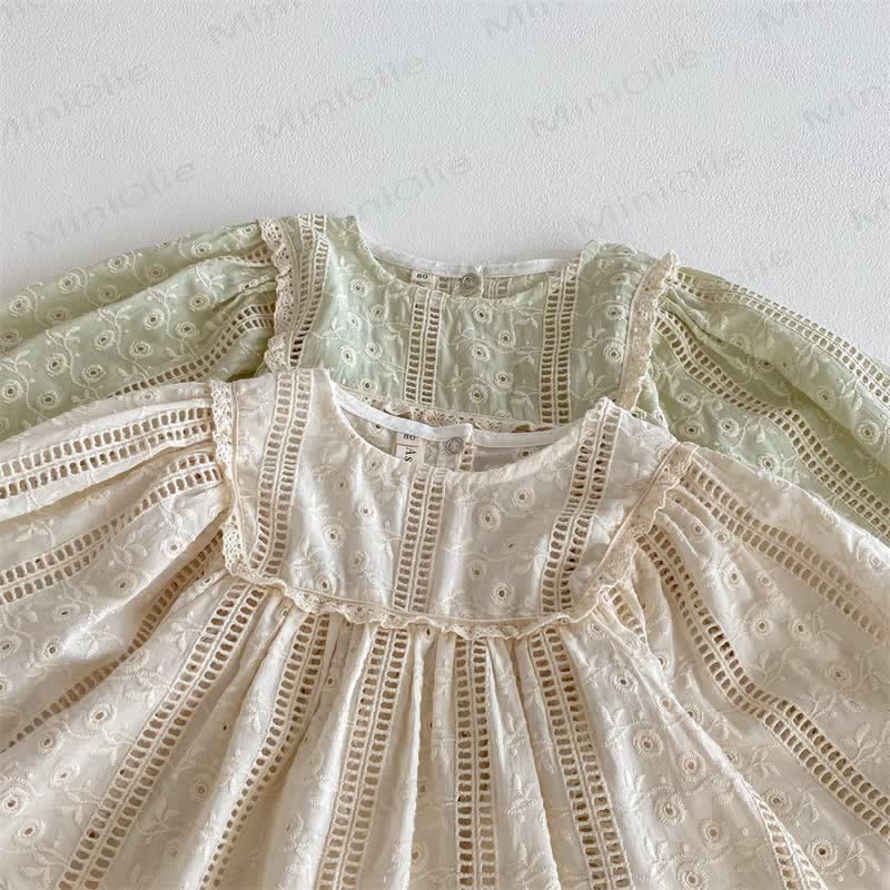 T-Shirt mit Spitzenärmeln für Baby und Kleinkind - image 5