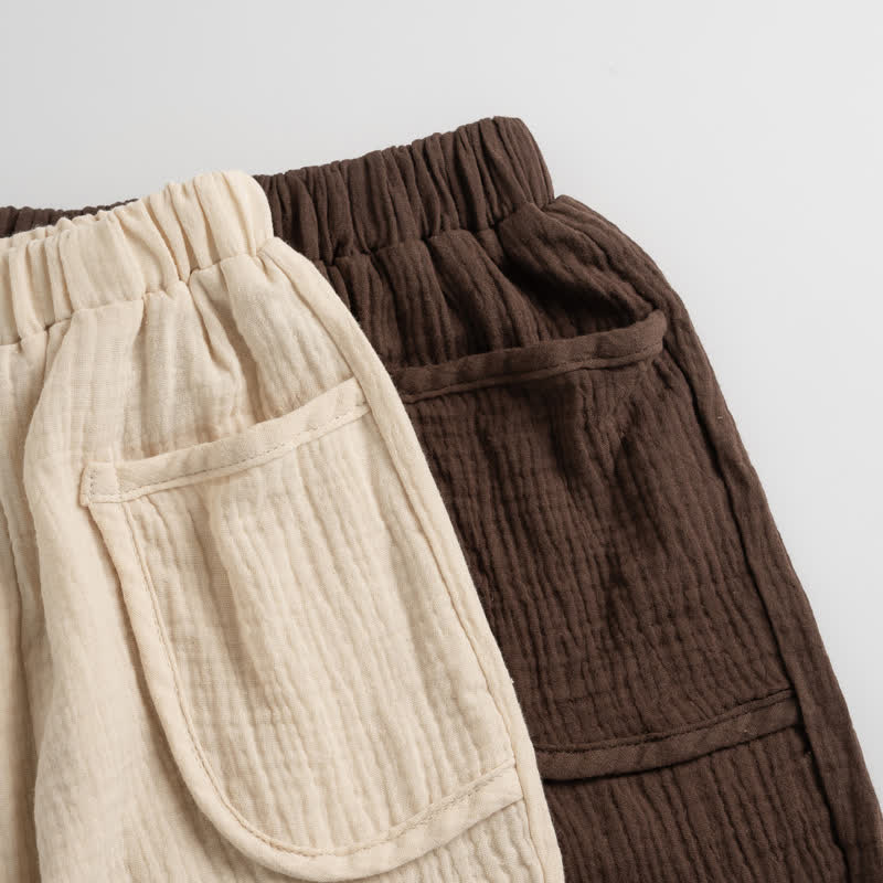 Kleinkind Baby, Einfarbig , mit elastischem Bund und Hose - image 6