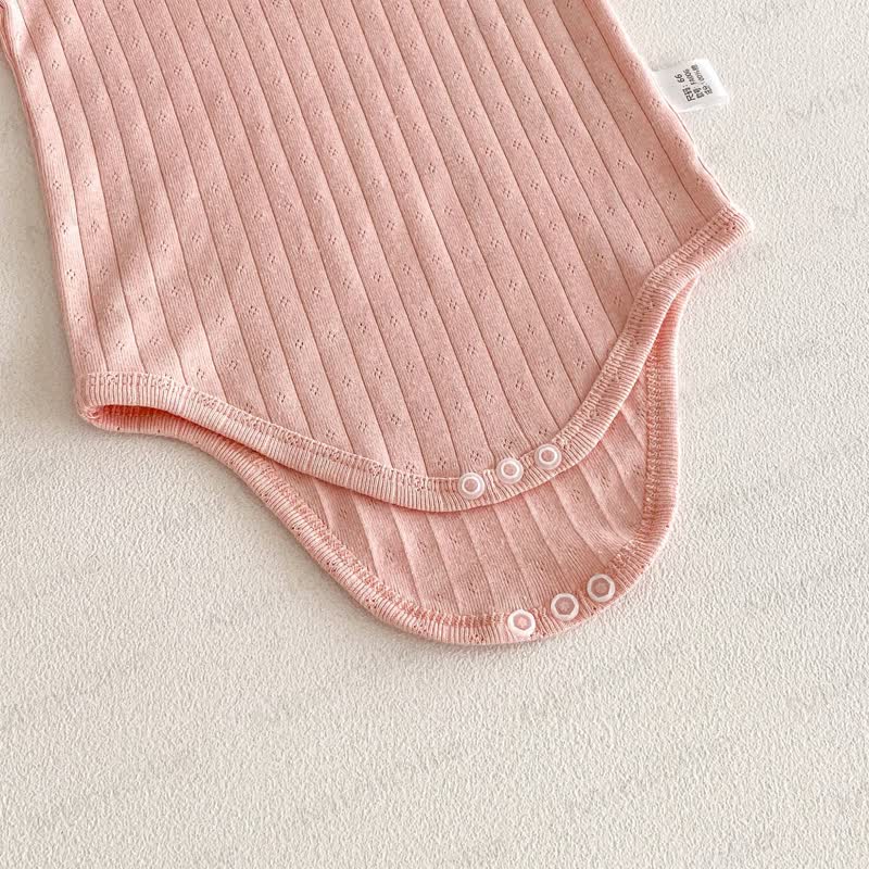 Baby Bodysuit mit Gerippt und Rüschenkragen - image 18