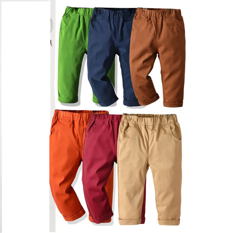 Baby Kleinkind -Jungen Einfarbig Hose - image 1