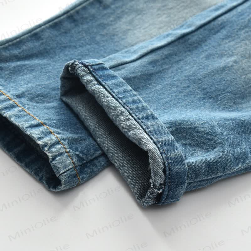 Baby Kleinkind Denim Jeans in Blau - image 8