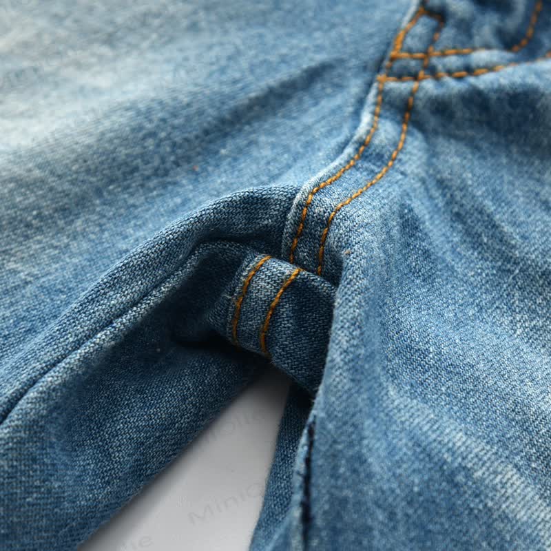 Baby Kleinkind Denim Jeans in Blau - image 7