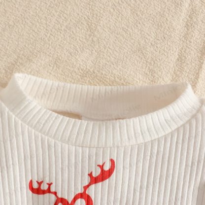 MERRY CHRISTMAS Baby Bodysuit mit Rock, Stirnband und Socken - image 11