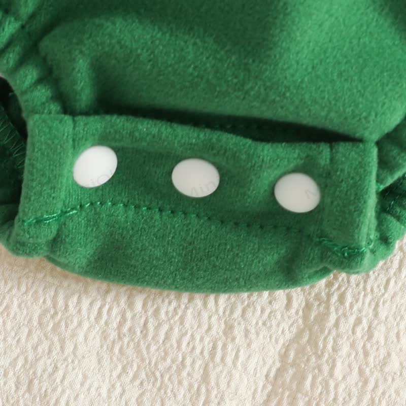 Baby Mädchen-Body aus Samt mit Spitze, Lace und Pompons - image 15