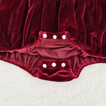 Baby Bodysuit aus Samt mit Lace - image 13