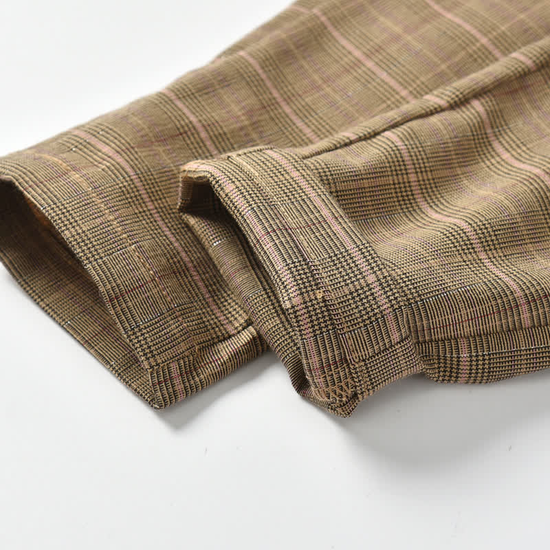 Vintage- Plaid Set für Kleinkind mit Schleife - image 14