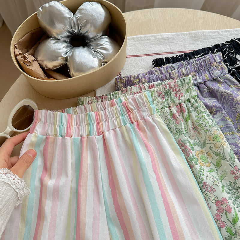 2-teiliges Set für Kleinkind-Mädchen : T-Stück und Hose mit Blume/ Tier - image 10