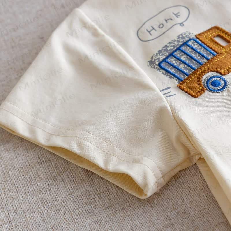 BEEEEP Kleinkind T-Shirt mit Cartoon- Auto -Print - image 10