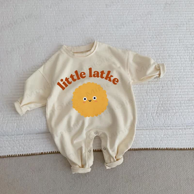 LITTLE LATKE Baby Beige Strampler - Beige - 2-3J - image 1
