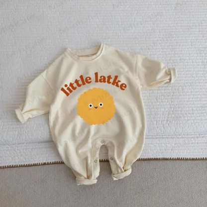 LITTLE LATKE Baby Beige Strampler - Beige - 2-3J - image 1