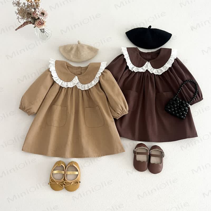 Kleid mit Lace für Kleinkind - image 1