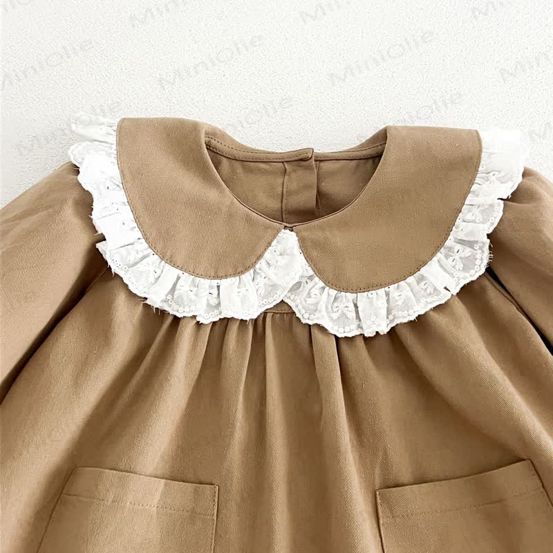 Kleid mit Lace für Kleinkind - image 8