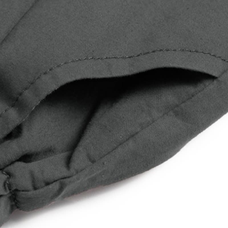 Kleinkind-Jungen, Einfarbig, locker geschnitten, mit umgeschlagenem Saum und weitem Hose - image 5