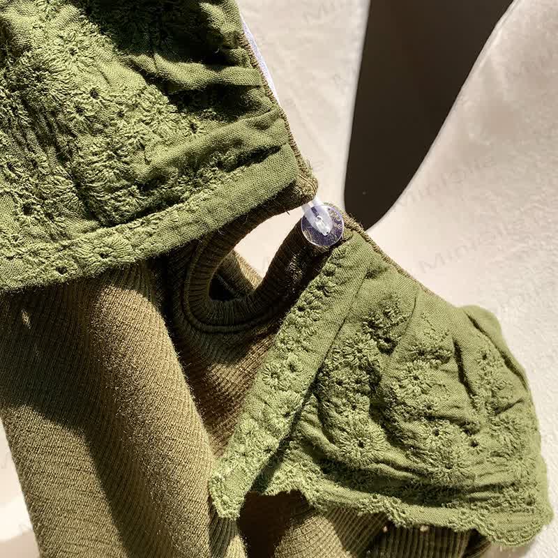 Langarm-T-Shirt mit Lace für Kleinkind - image 13
