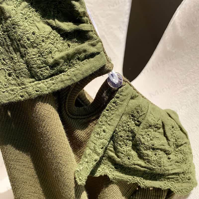 Langarm-T-Shirt mit Lace für Kleinkind - image 13