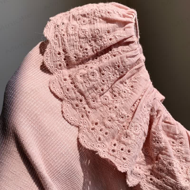 Langarm-T-Shirt mit Lace für Kleinkind - image 12