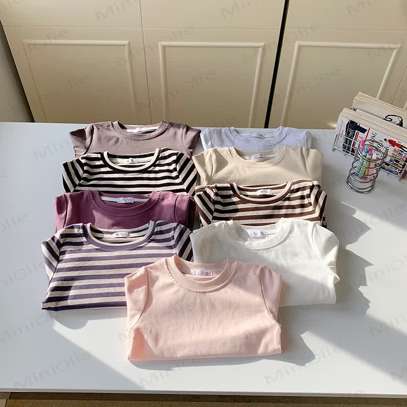 Langarm-T-Shirt mit Streifen für Kleinkind - image 4