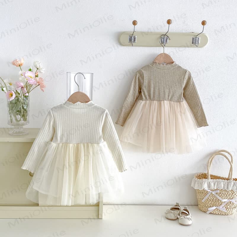 Langarm Stricken für Kleid und Kleinkind-Mädchen - image 4