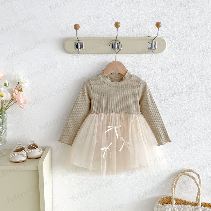 Langarm Stricken für Kleid und Kleinkind-Mädchen - image 8