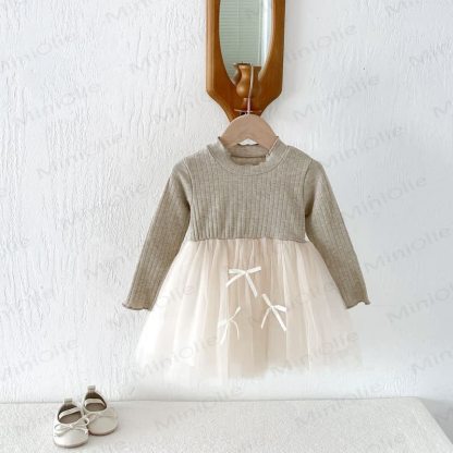 Langarm Stricken für Kleid und Kleinkind-Mädchen - image 9