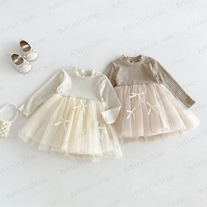 Langarm Stricken für Kleid und Kleinkind-Mädchen - image 2