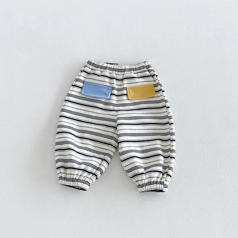 SMILE Baby Strampler mit Farbblockstreifen / Set - image 9