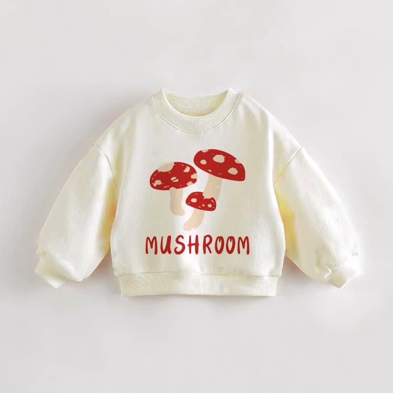 MUSHROOM Baby Kleinkind - Sweatshirt in Creme - Creme - 3-5J - image 1