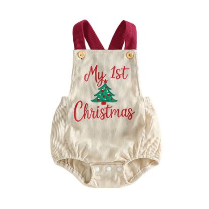 MY 1ST CHRISTMAS Baby Bodysuit mit Stickerei und Trägern - image 7