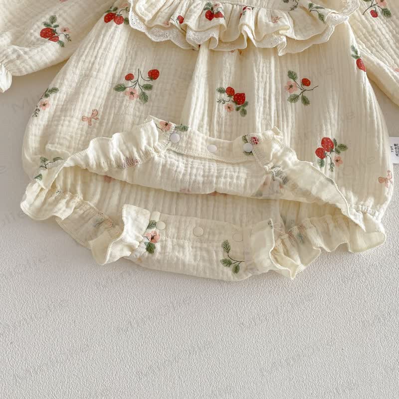 Baby Bodysuit mit Erdbeere - image 10