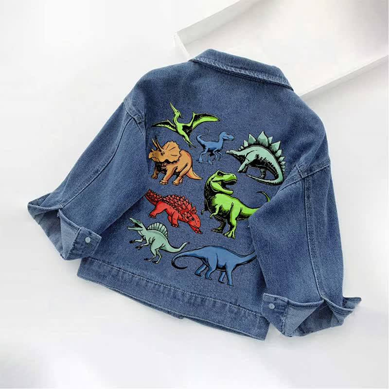 Kleinkind Kinder-Jungen Dinosaurier Jurassic Denim - image 2