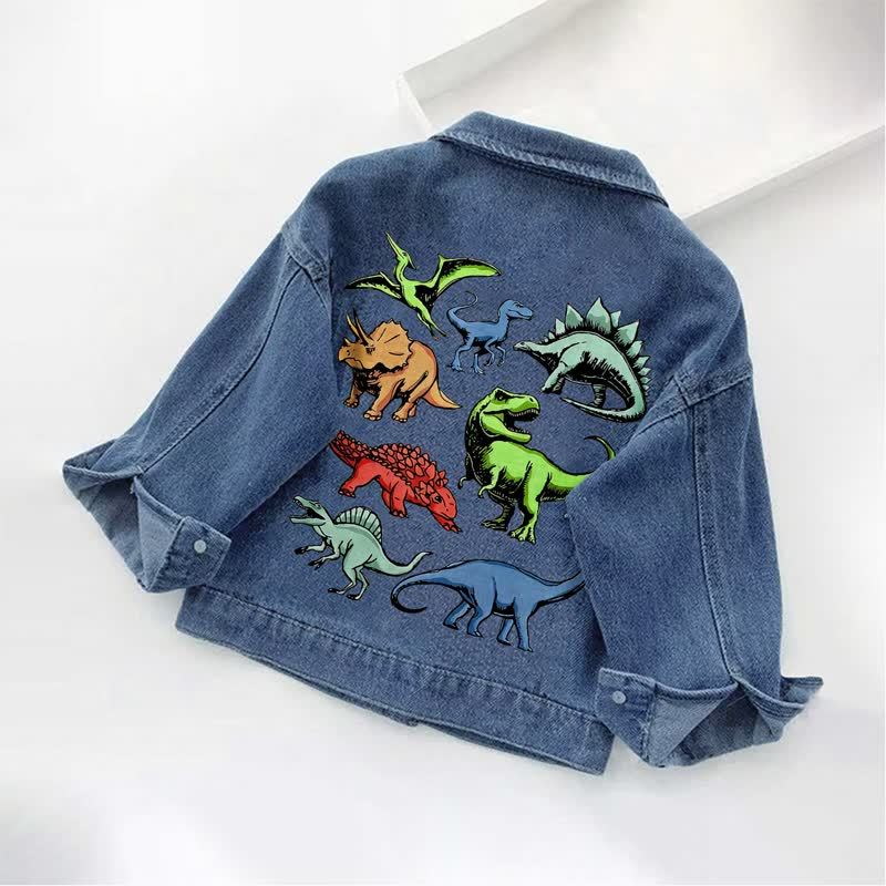 Kleinkind Kinder-Jungen Dinosaurier Jurassic Denim - image 2