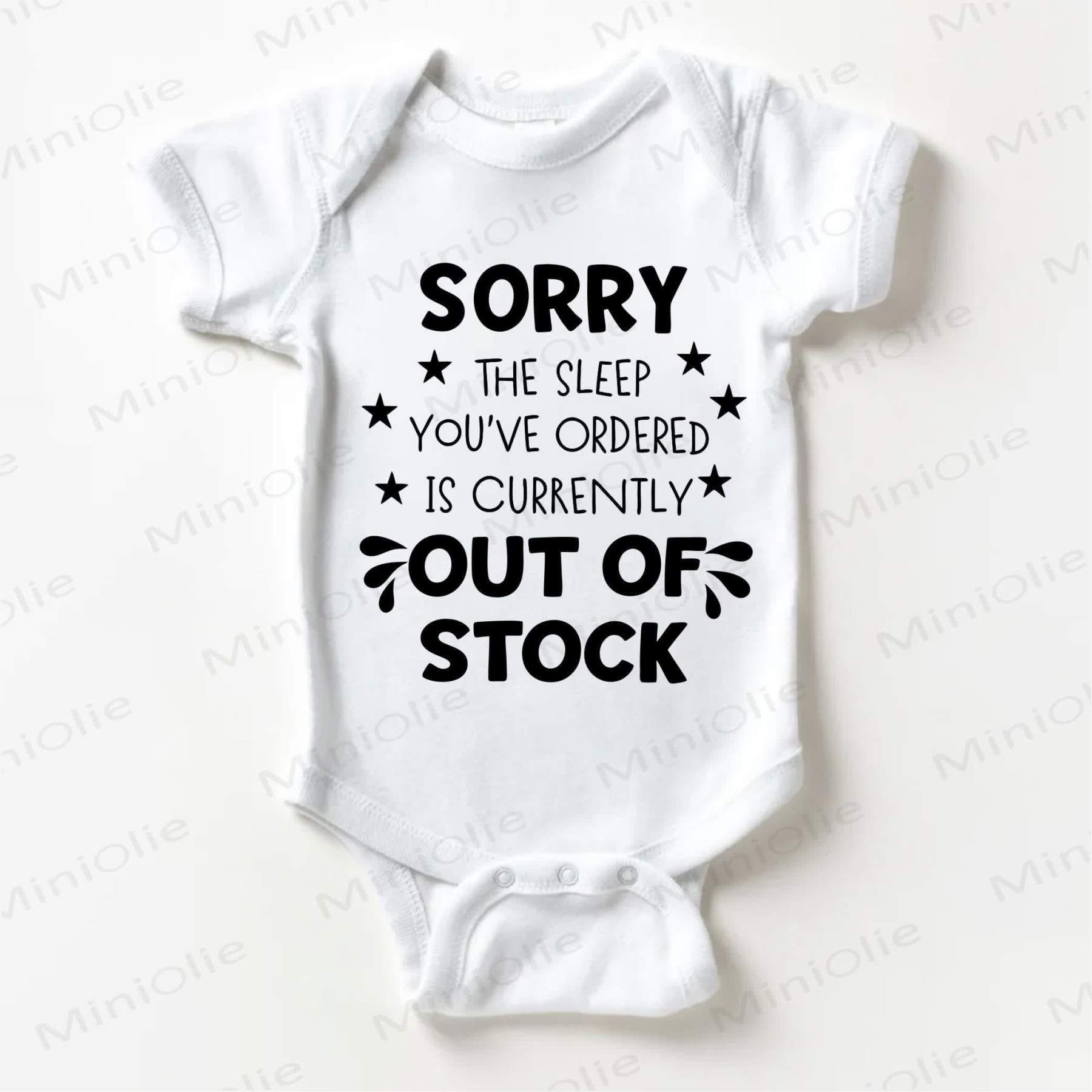 SORRY THE SLEEP YOU'VE ORDERED IS CURRENTLY OUT OF STOCK Bodysuit DER Baby DERZEIT NICHT MEHR VERFÜGBAR. - Weiß - 18-24M - image 1