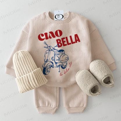 CIAO BELLA Baby 2-teiliges Beige Set - Beige - 2-3J - image 1