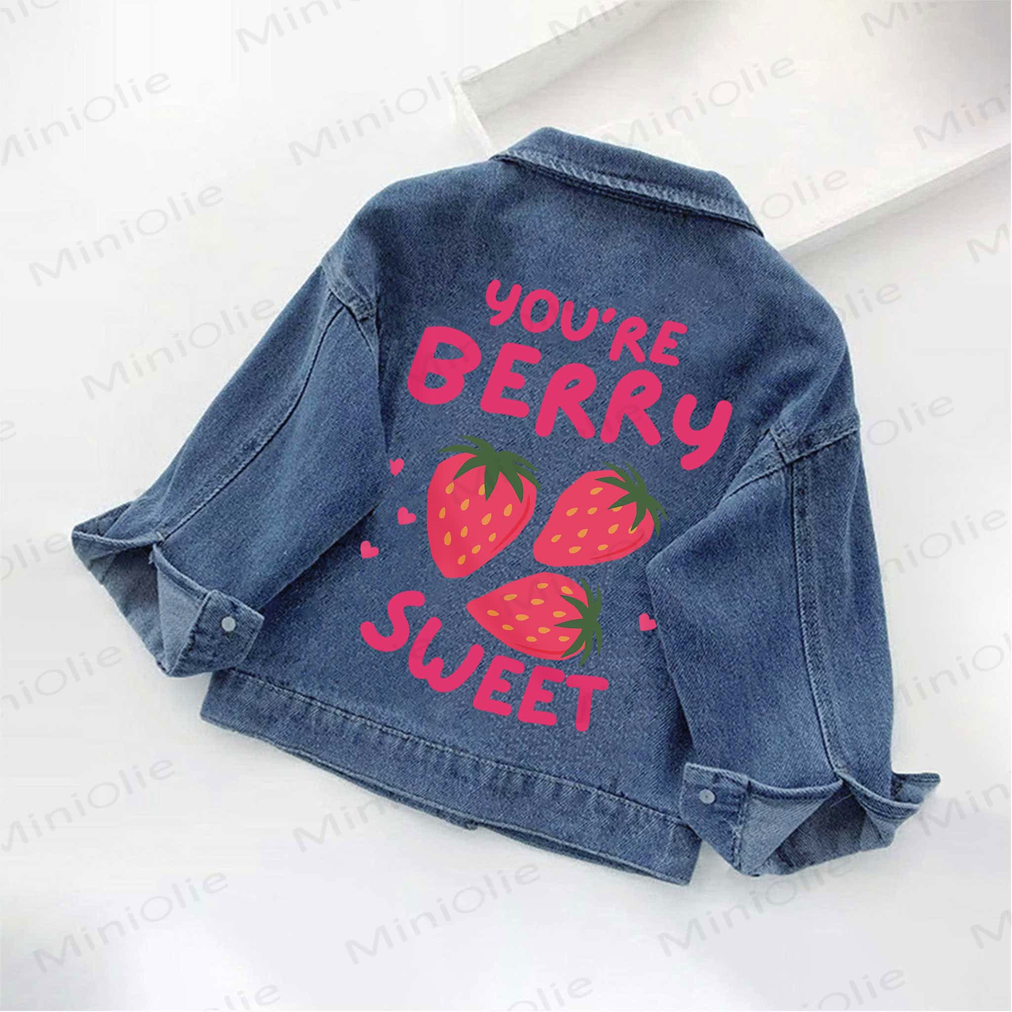 YOU'RE BERRY SWEET Kleinkind - Denim - image 3