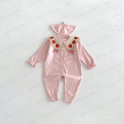 Baby Set aus Erdbeere, Strampler und Strampler - Rosa - 18-24M - image 5
