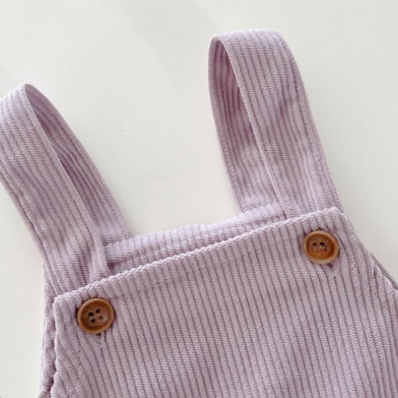 Baby Hase - Overalls mit lila Hasenmotiv oder Streifen Spitze - image 6