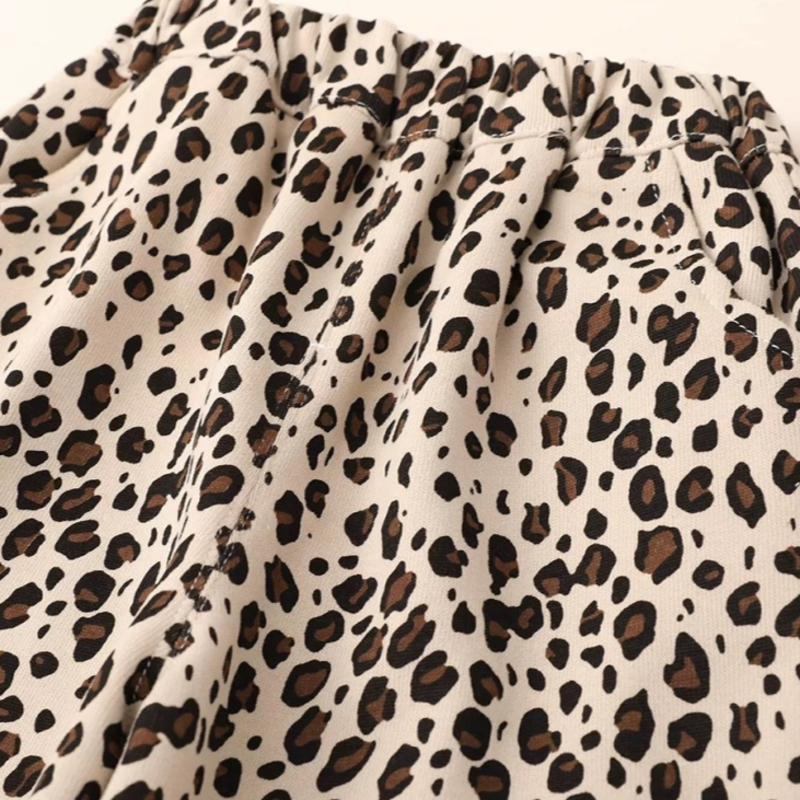 Kleinkind Baby Leoparden - Sweatshirt und Hose , 2-teiliges Set - image 7