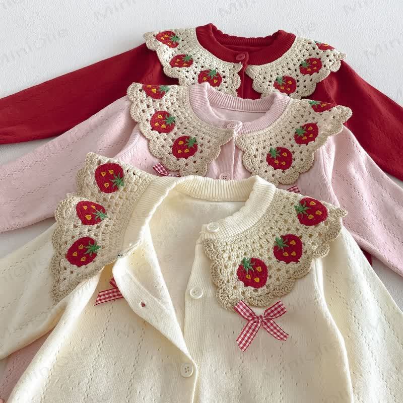 Baby Set aus Erdbeere, Strampler und Strampler - image 10