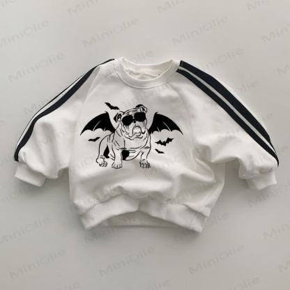 Baby Halloween Hund Weißes Sweatshirt - Weiß - 2-3J - image 1
