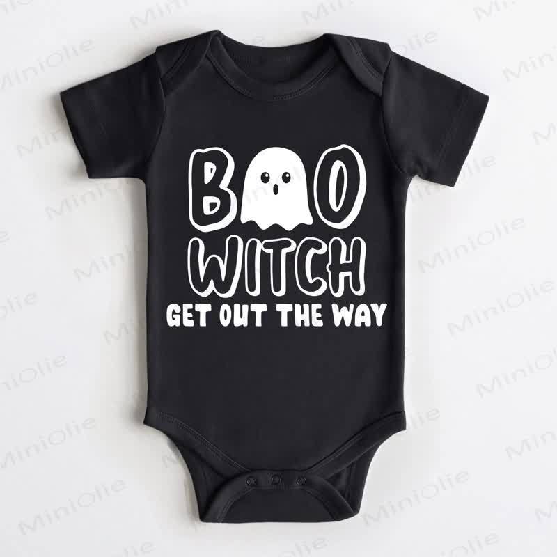 BOO WITCH GET OUT THE WAY ! Schwarz Baby - Schwarz - 18-24M - image 1