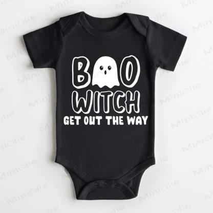 BOO WITCH GET OUT THE WAY ! Schwarz Baby - Schwarz - 18-24M - image 1