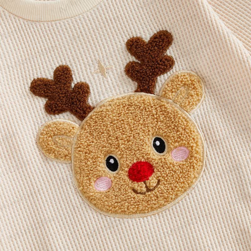 Baby -Rentier Waffel Bodysuit - image 5