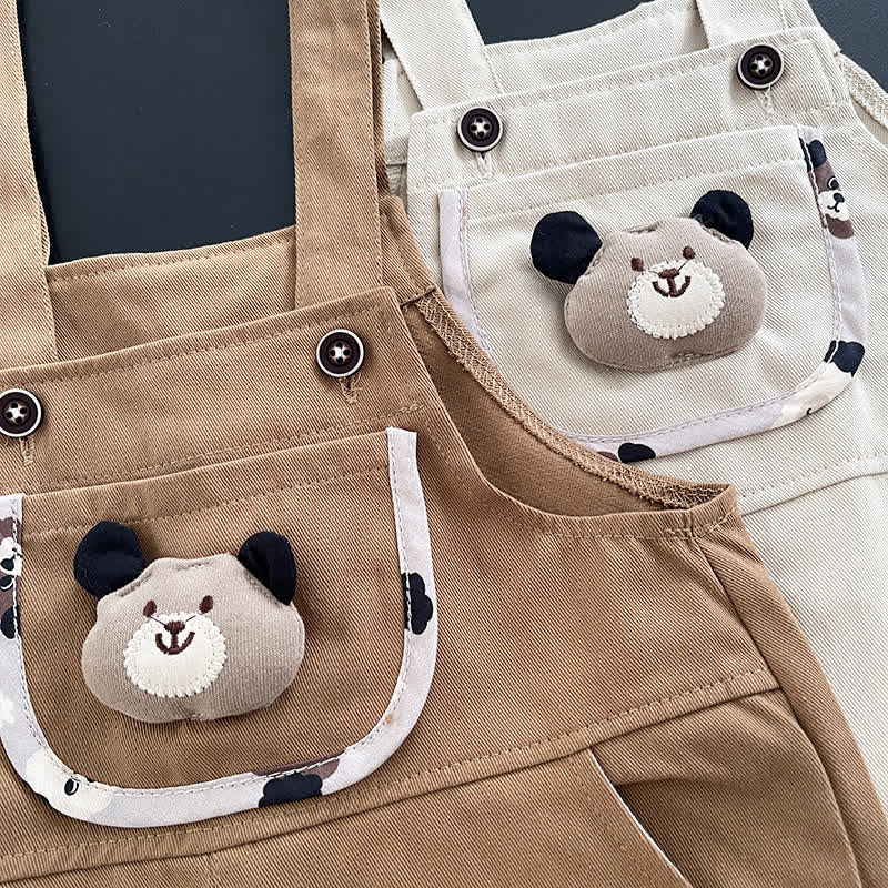 2-teiliges Set aus Overalls und Bär mit Bärenmuster für Baby und Kleinkind (Jungen) - image 10