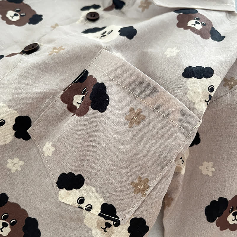 2-teiliges Set aus Overalls und Bär mit Bärenmuster für Baby und Kleinkind (Jungen) - image 6