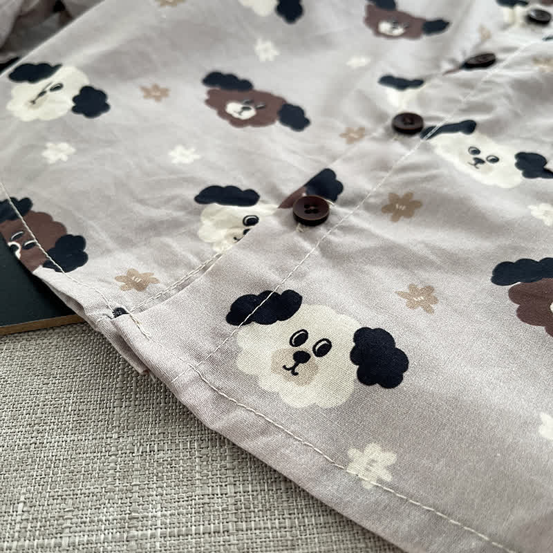 2-teiliges Set aus Overalls und Bär mit Bärenmuster für Baby und Kleinkind (Jungen) - image 8