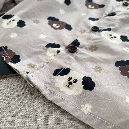 2-teiliges Set aus Overalls und Bär mit Bärenmuster für Baby und Kleinkind (Jungen) - image 8
