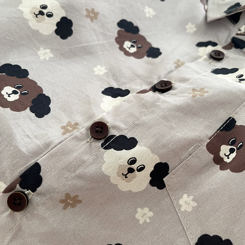2-teiliges Set aus Overalls und Bär mit Bärenmuster für Baby und Kleinkind (Jungen) - image 7