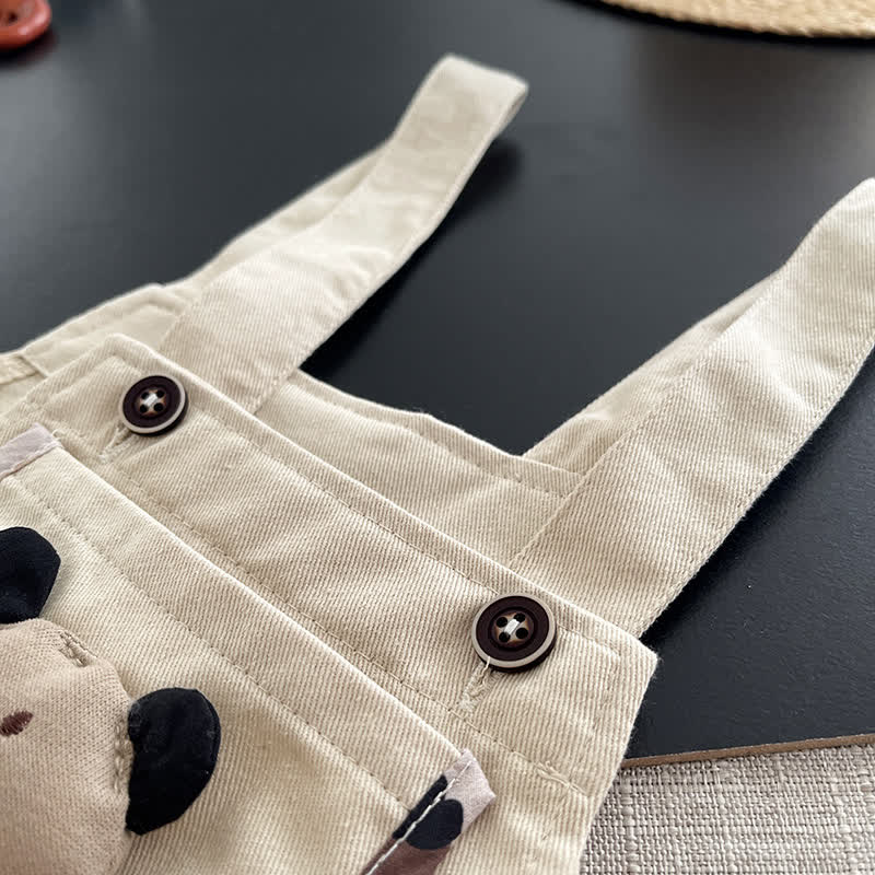 2-teiliges Set aus Overalls und Bär mit Bärenmuster für Baby und Kleinkind (Jungen) - image 9