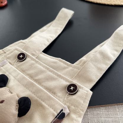 2-teiliges Set aus Overalls und Bär mit Bärenmuster für Baby und Kleinkind (Jungen) - image 9