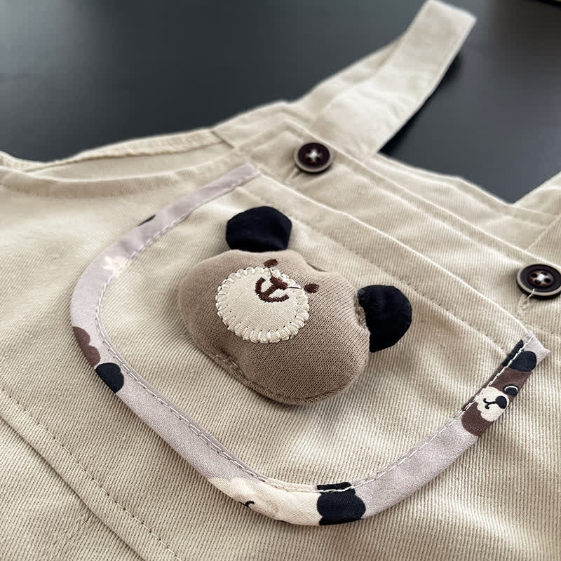 2-teiliges Set aus Overalls und Bär mit Bärenmuster für Baby und Kleinkind (Jungen) - image 11